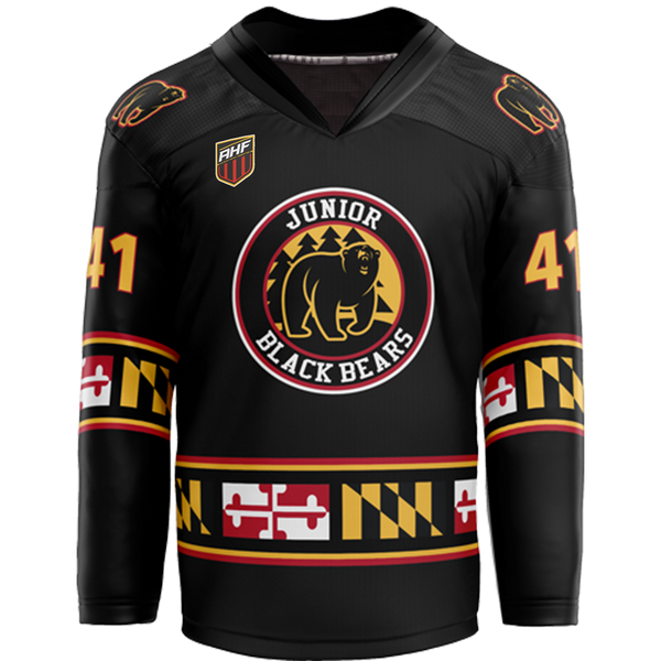 MD Jr Black Bears Adult Goalie Sublimated Jersey