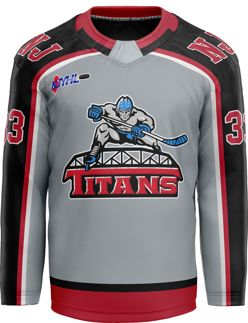 NJ Titans Tier 2 Adult Goalie Sublimated Jersey