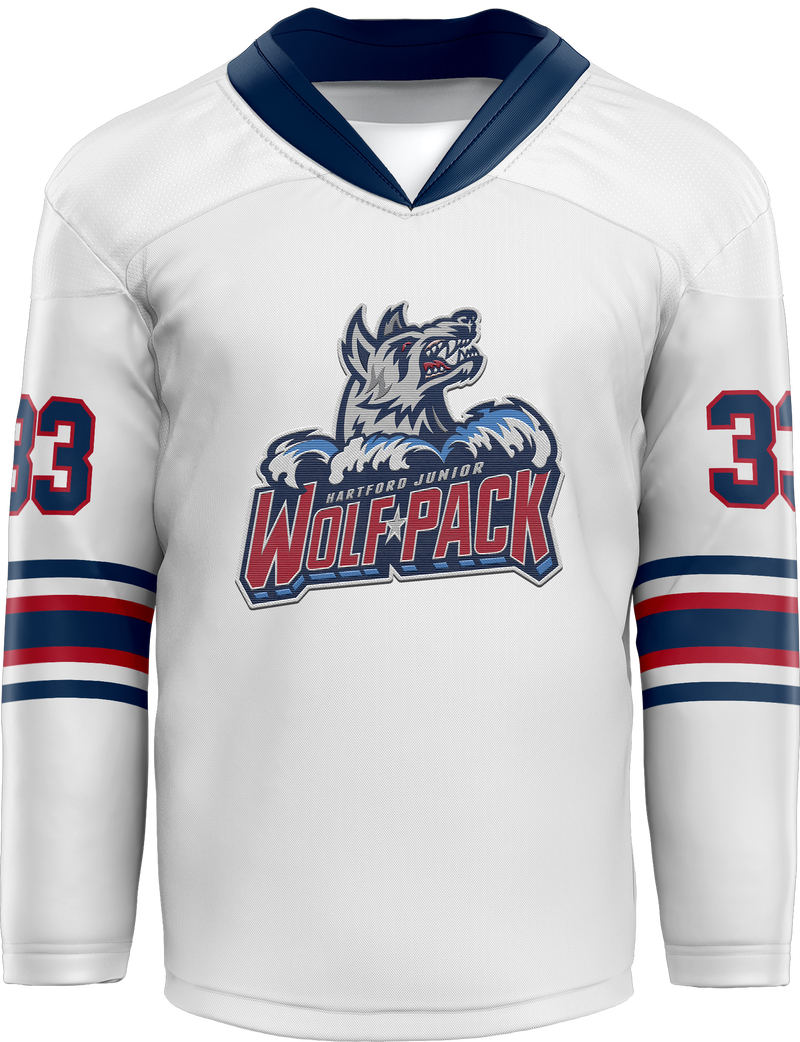 Hartford Jr. Wolfpack Youth Player Hybrid Jersey